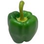 Artificial vegetable Pepper REKLA, green, 3.1"/8cm, Ø3"/7,5cm