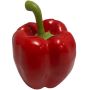 Artificial vegetable Pepper REKLA, red, 3.1"/8cm, Ø3"/7,5cm