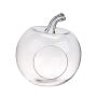 Plant terrarium TISOA made of glass in apple shape, clear, 10"/26cm, Ø9"/24cm