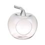 Plant terrarium TISOA made of glass in apple shape, clear, 8"/21cm, Ø7.5"/19cm
