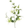 Artificial flame lily KINTARO, green, 47"/120cm