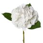 Artificial flower Hydrangea KLUVT, white, 20"/50cm
