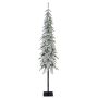 Artificial fir tree Hochstamm MOLDE DELUXE, snow-covered, LEDs, 6ft/180cm, Ø20"/50cm