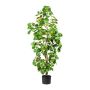 Artificial eucalyptus tree MISNE, artificial trunk, green, 4ft/120cm