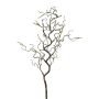 Artificial branch Hazel bush STERNLY with catkins, green-brown, 28"/70cm