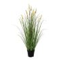 Fake grass Pennisetum VELZA with panicles, yellow, 3ft/95cm