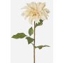 Decorative dahlia PHILLIPPA, Eco Collection, cream-yellow, 26"/65cm, Ø5.9"/15cm