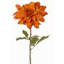 Decorative dahlia PHILLIPPA, Eco Collection, orange-yellow, 26"/65cm, Ø5.9"/15cm