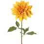 Decorative dahlia PHILLIPPA, Eco Collection, yellow-orange, 26"/65cm, Ø6"/15cm