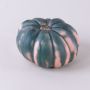 Decorative Mandarin pumpkin ORIKIDA, green, 5.1"/13cm
