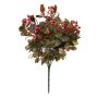 Artificial gaultheria BARINA with berries, spike, red, 14"/35cm
