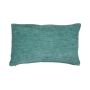 Canvas cushion KALUA, petrol blue, 20"x12"/50x30cm