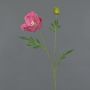 Decorative poppy EDESSA, dark pink, 31"/80cm