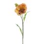 Decorative poppy EDESSA, peach-orange, 31"/80cm