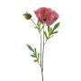 Decorative poppy EDESSA, pink, 31"/80cm