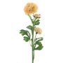 Artificial flower Ranunculus PROTO, peach, 26"/65cm