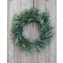 Decorative rosemary wreath DOMINIQUE, green, Ø12"/30cm