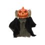 Halloween decoration pumpkin zombie DOMINICUS, movement and sound function, LEDs, 62cm