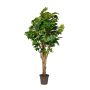 Decorative maple DEMJAN, real stem, green, 6ft/175cm - Made in Italy