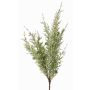 Artificial juniper branch ALEKO with berries, grey-green, 20"/50cm
