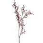 QUOLL decorative flax branch with spikes, burgundy, 65cm