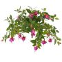 Artificial fuchsia KROUSIA, stem, fuchsia-violet, 12"/30cm, Ø2"/5cm
