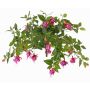 Artificial fuchsia KROUSIA, stem, fuchsia-violet, 12"/30cm, Ø2"/5cm