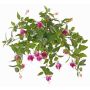 Artificial fuchsia KROUSIA, stem, pink-violet, 12"/30cm, Ø2"/5cm