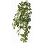 Artificial ivy hanging plant ARJANA, with support stick, flame-retardant, green-white, 30"/75cm