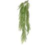 Artificial sword fern hanging plant FRICK, stake, green, 35"/90cm