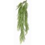 Artificial sword fern hanging plant FRICK, stake, green, 35"/90cm