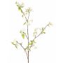 Decorative pear blossom branch CLIVE, blossoms, cream-pink, 4ft/115cm