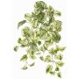 Artificial ivy hanging plant SITIA, on a stake, green-white, 20"/50cm
