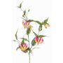 Artificial glory wreath KINTARO, fuchsia-yellow, 4ft/120cm