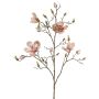 Velvet magnolia branch JACKA, pink, 3ft/105cm