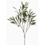Artificial olive branch RIGELIO, 31"/80cm