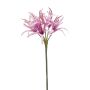 Artificial spider lily LUCHO, purple, 28"/70cm