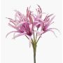 Artificial spider lily LUCHO, purple, 28"/70cm