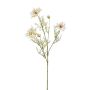 Decorative branch Nigella JENNIE, cream-pink, 28"/70cm