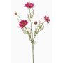Decorative branch Nigella JENNIE, fuchsia, 28"/70cm