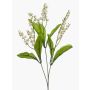 Artificial lily of the valley PLUVIA, white, 28"/70cm