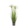 Artificial grass Agapanthus BIBIANKA, white, 31"/80cm