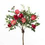 Artificial Rose tree ROSALIA, artificial stem, flowers, pink, 4ft/135cm