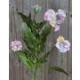 Artificial pansy SILANA, light pink-purple, 12"/30cm