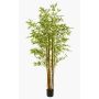 Artificial Japanese arrow bamboo tree BAKNOR, natural trunks, 6ft/180cm