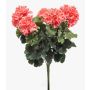 Artificial geranium BAKLIN on a stake, crossdoor, pink, 40cm