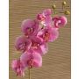 Artificial Phalaenopsis orchid spray RICKY, pink, 3ft/105cm