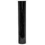 Cylindrical flower vase SANSA OCEAN, black, 31"/80cm, Ø5.9"/14.9cm