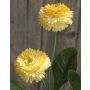 Artificial daisies FENIA, yellow, 10"/25cm