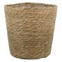 Basket Cache-pot FERMINA, brown, 9"/22cm, Ø9"/22cm